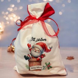 Mikulás zsák saját névvel - Télapó