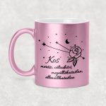 Csillagképes horoszkóp bögre - KOS - csillámos bögre 