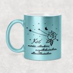 Csillagképes horoszkóp bögre - KOS - csillámos bögre 