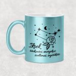 Csillagképes horoszkóp bögre - IKREK - csillámos bögre 