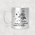 Csillagképes horoszkóp bögre - SZŰZ - csillámos bögre 