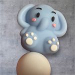 Neves cumilánc - kék kiselefánt