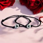 Valentin napi akciós karkötő csomag - betűs karkötő - szív medálos karkötő